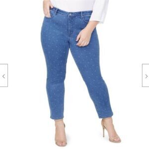 Curves 360 by NYDJ Slim Straight Ankle Jeans